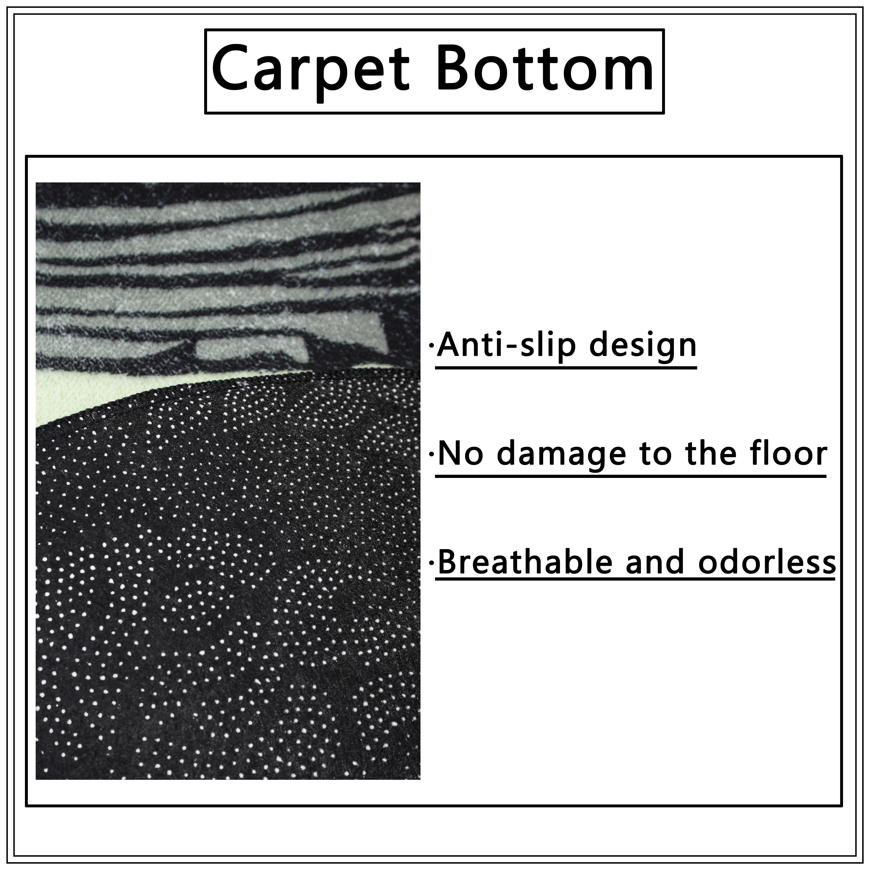 festive   pattern carpet soft and comfortable for your living room or bedroom hand wash only details 10