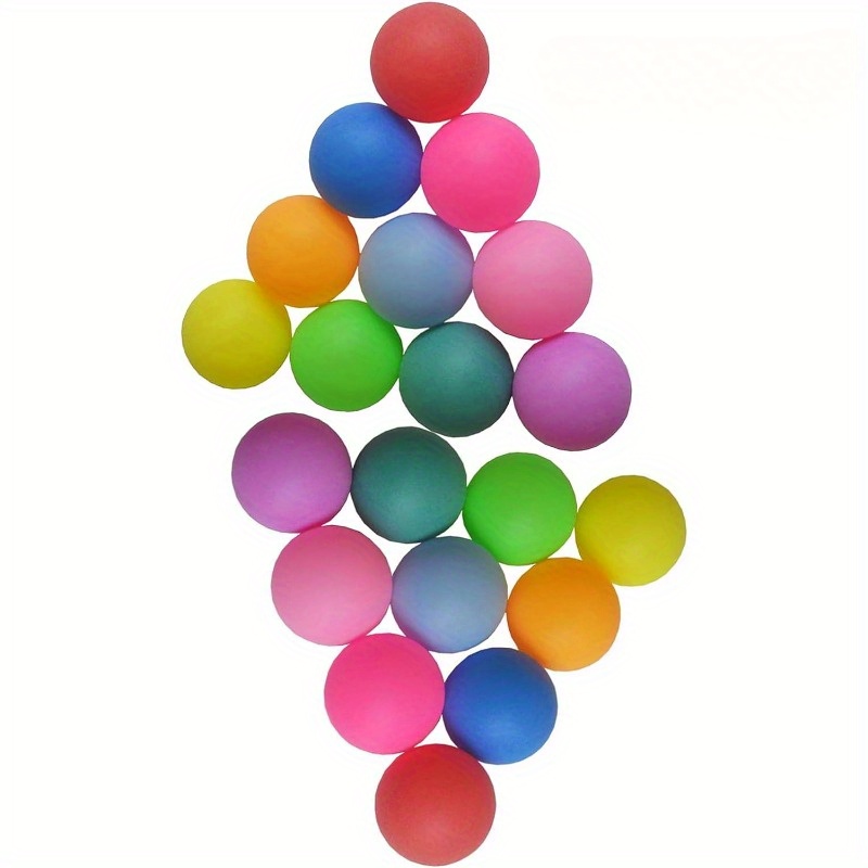 

150pcs, Pings Pong Balls, High Elasticity Table Tennis Balls, Valentines Day Decorations, Entertainment Games Supplies