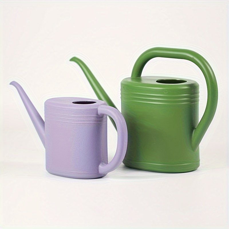 

1pc, Indoor And Outdoor Long Spout Watering Can 1l/2l Portable And Durable For Precise Watering Essential Garden Tool