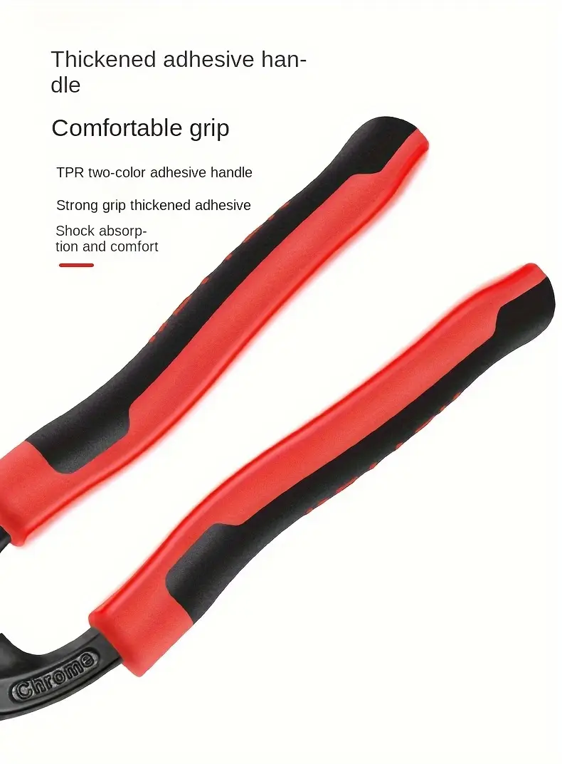 1pc steel wire cutter non slip edge broken wire pliers strong 8 inches portable steel wire scissors removable nails details 6