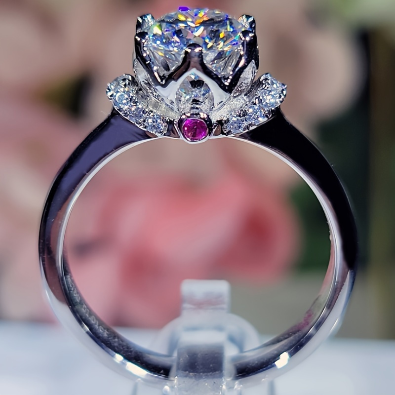 Women's 1/2/3/5 Carat Moissanite Vintage Ring Set