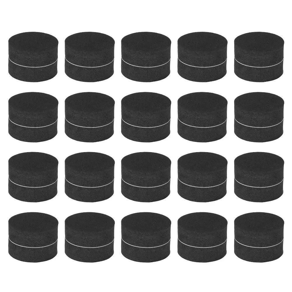 40pcs, Flower Plant Pot Feet Invisible Round Flowerpot Riser Stands Self-adhesive Black Non-slip Heavy Pot Pad For Indoor Outdoor Garden Supplies