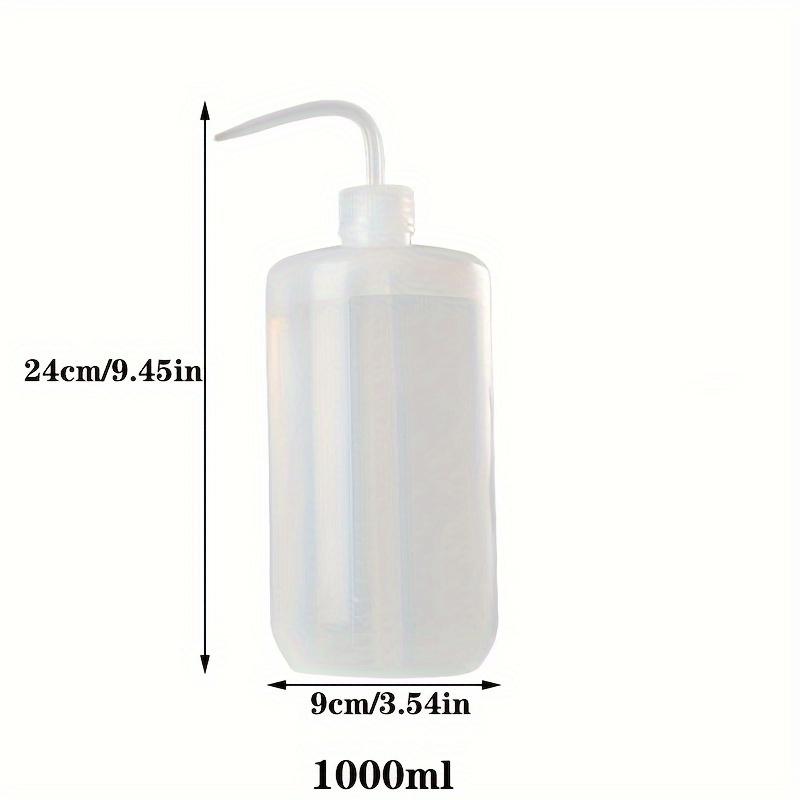 Image of 1pc Of Watering Bottles, Squeeze-type Watering Can Succulent Watering Bottles For Plants And Flowers, Squeeze Bottles, Plastic Curved Mouth Bottles, Watering Can With Pointed Mouth For Potted Plants