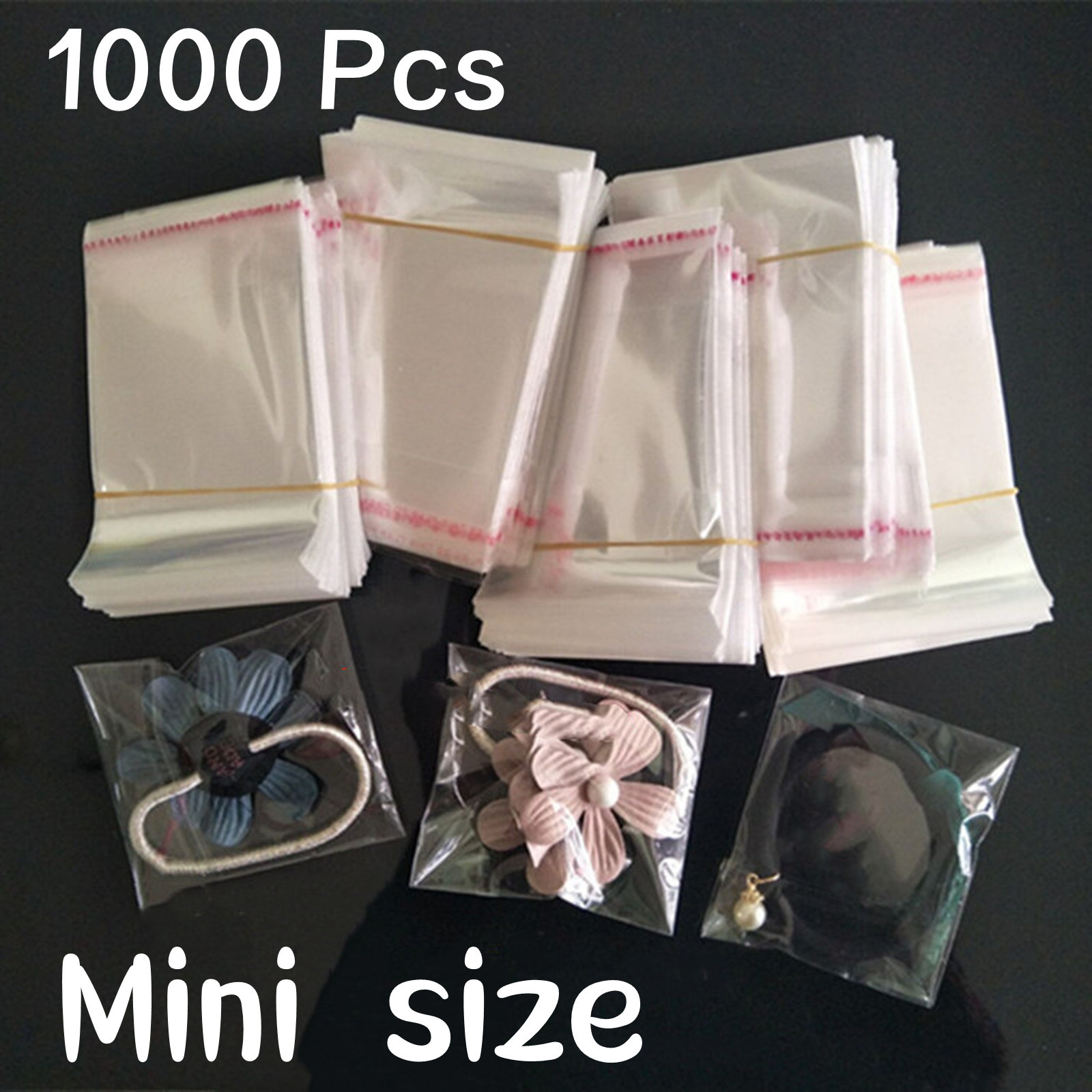 

1000- Pp Resealable - Clear For Jewelry, , - Plastic