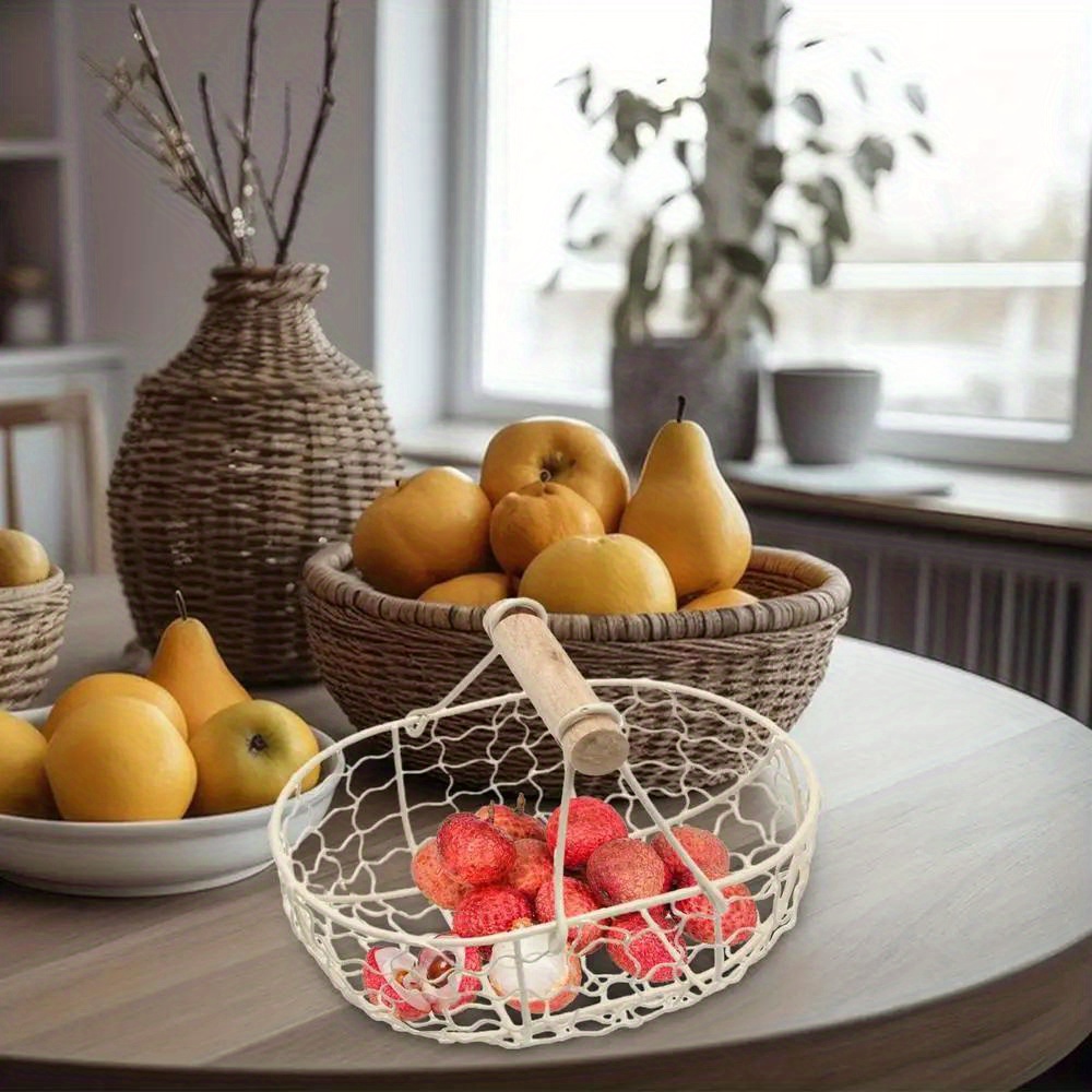 rustic farmhouse egg basket     holds 24 eggs   kitchen organization decor details 0