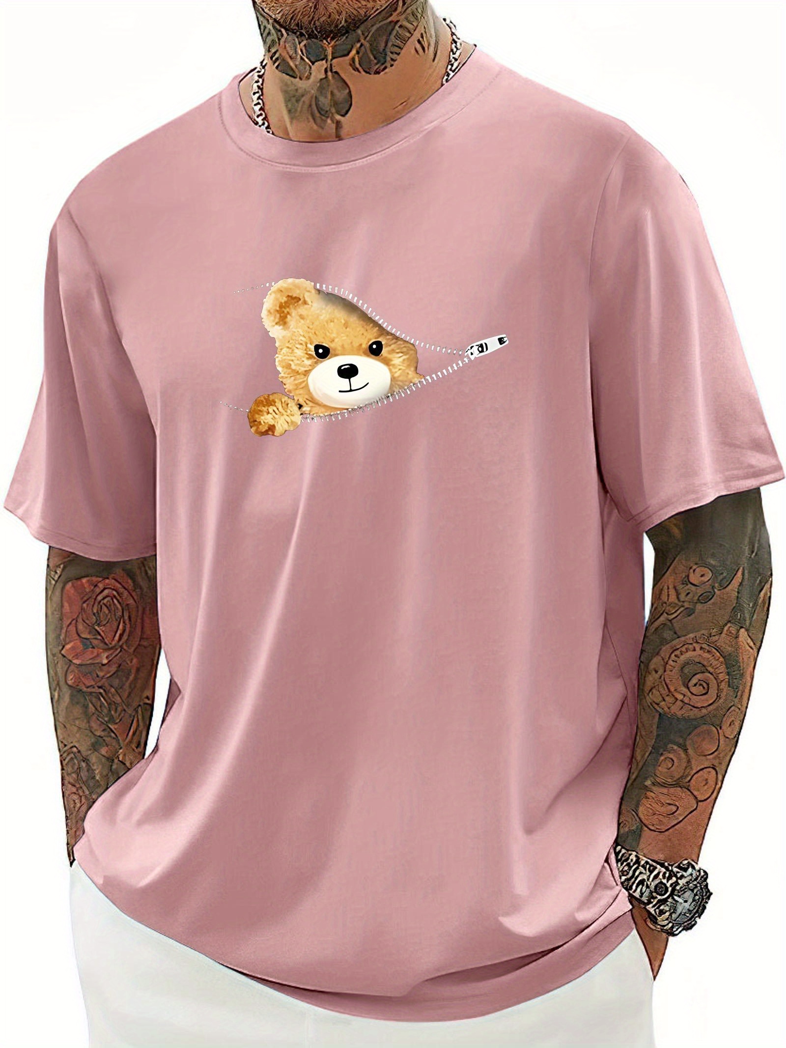 【CPGN STUDIO】Cutie Bear Embroidery Short Sleeve T-shirt CPGN STUDIO】Cutie Bear Embroidery Short Sleeve T-shirt