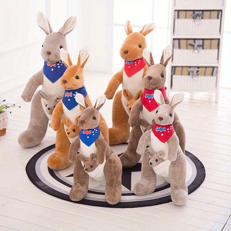 Mother and Baby Kangaroo Dolls
