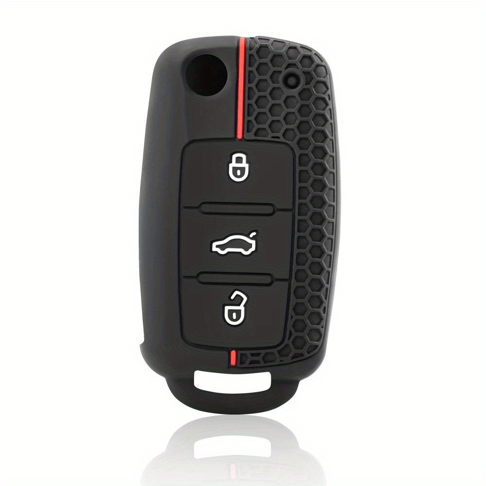 Silicone Key Car Key Cover For Vw Up For Caddy Jetta Golf 6 Octavia
