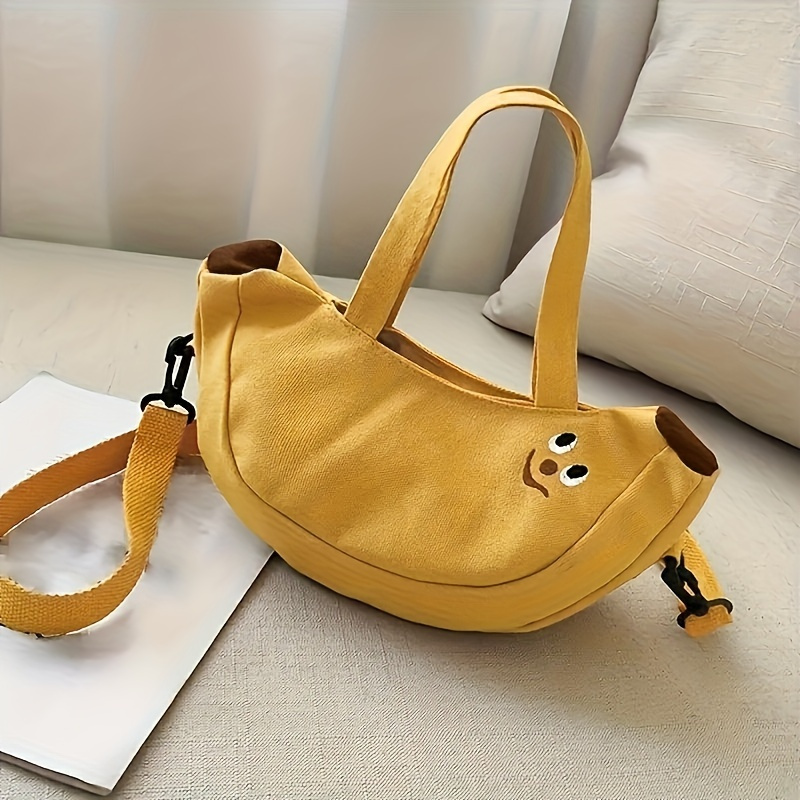 TEMU Shaped Handbags, Cartoon Crossbody Bag, Small Purse For Women, Fruit-shaped Bag For Women's Casual Outing