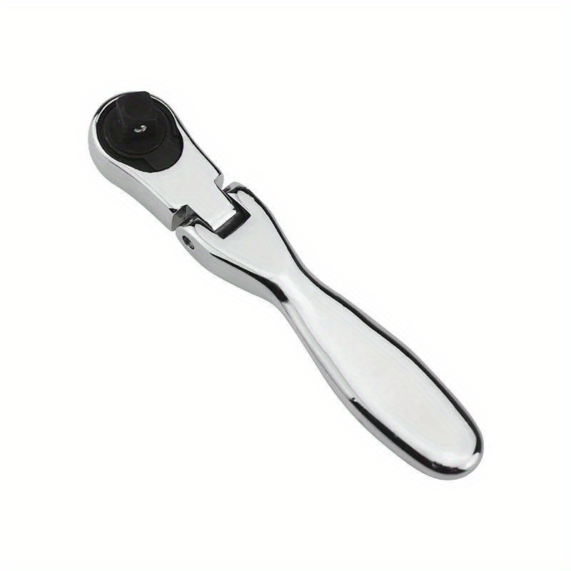 1pc Quick-rotating Mini Ratchet Wrench Socket, Compact And Durable, 72-tooth Socket Wrench Handle, Ratchet, 2-in-1 Double-headed Screwdriver And Socket Quick Wrench Tool