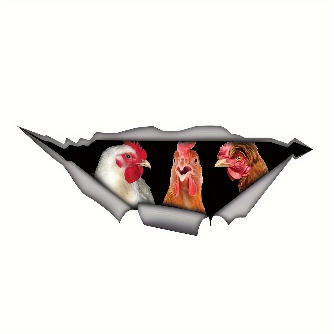 Image of 1pc Car Decals Car Windows Wall Fridge Toilet Stickers