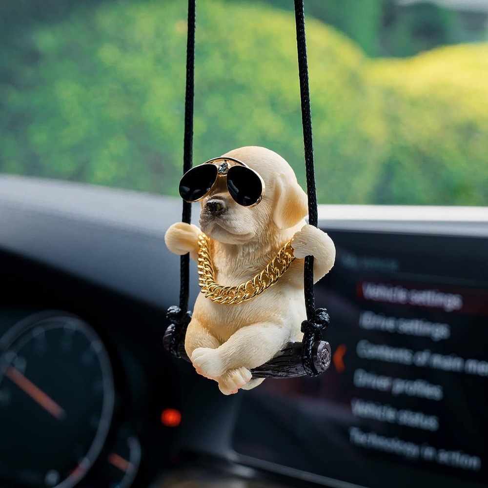 

Dog Car - Hanging Accessory For Rearview , For Pet , For