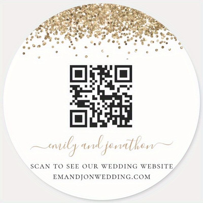 Personalized Wedding Stickers - Custom Wedding Favor Stickers For ...