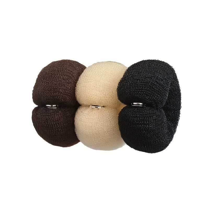 TEMU 3pcs/set Fluffy Hair Ties, Suitable For Styling, Gifts