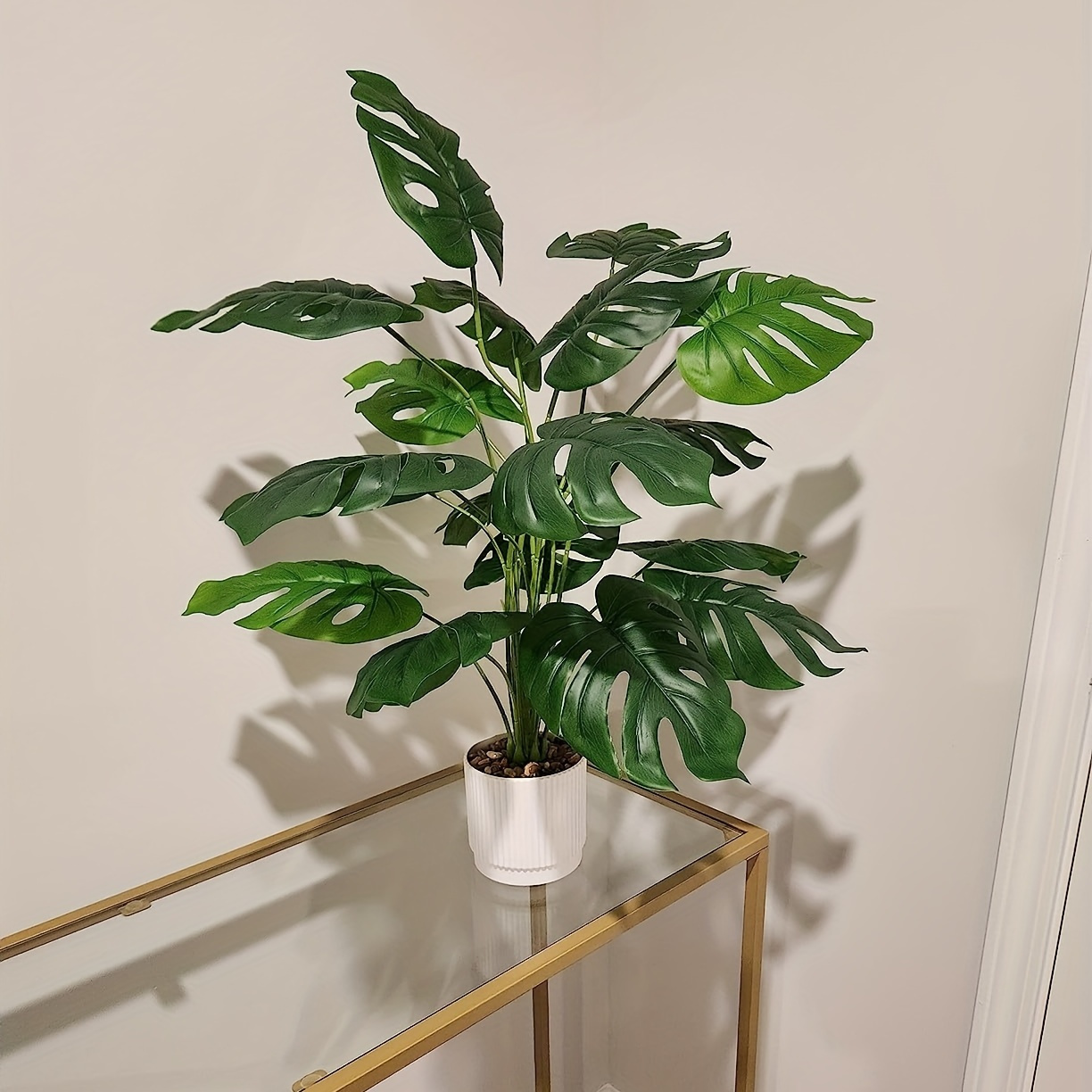 

Monstera Decoration - 1pc Large Plastic For Decor Pot