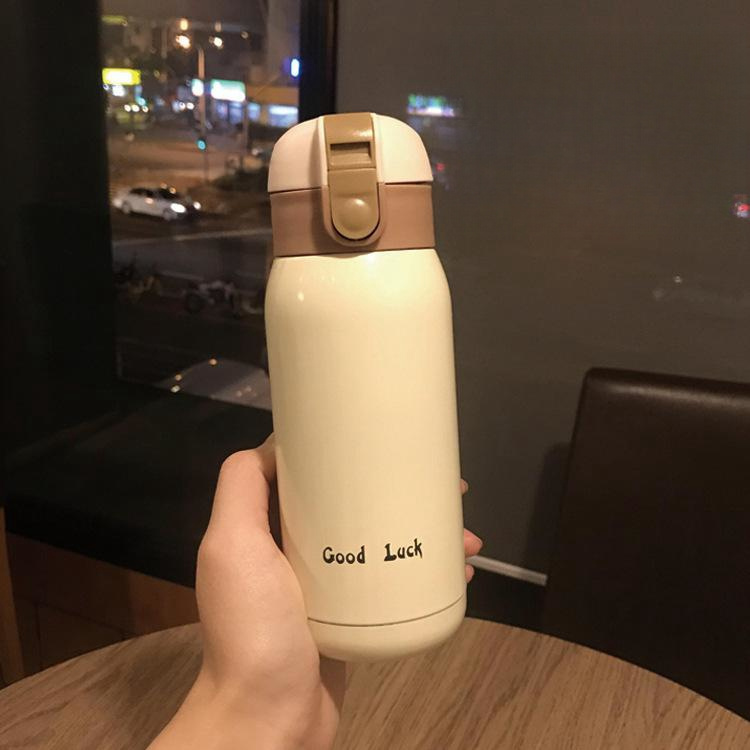 stainless steel insulated water bottle with carry strap leakproof portable travel mug for hot and cold beverages ideal for outdoor activities halloween gifts details 5