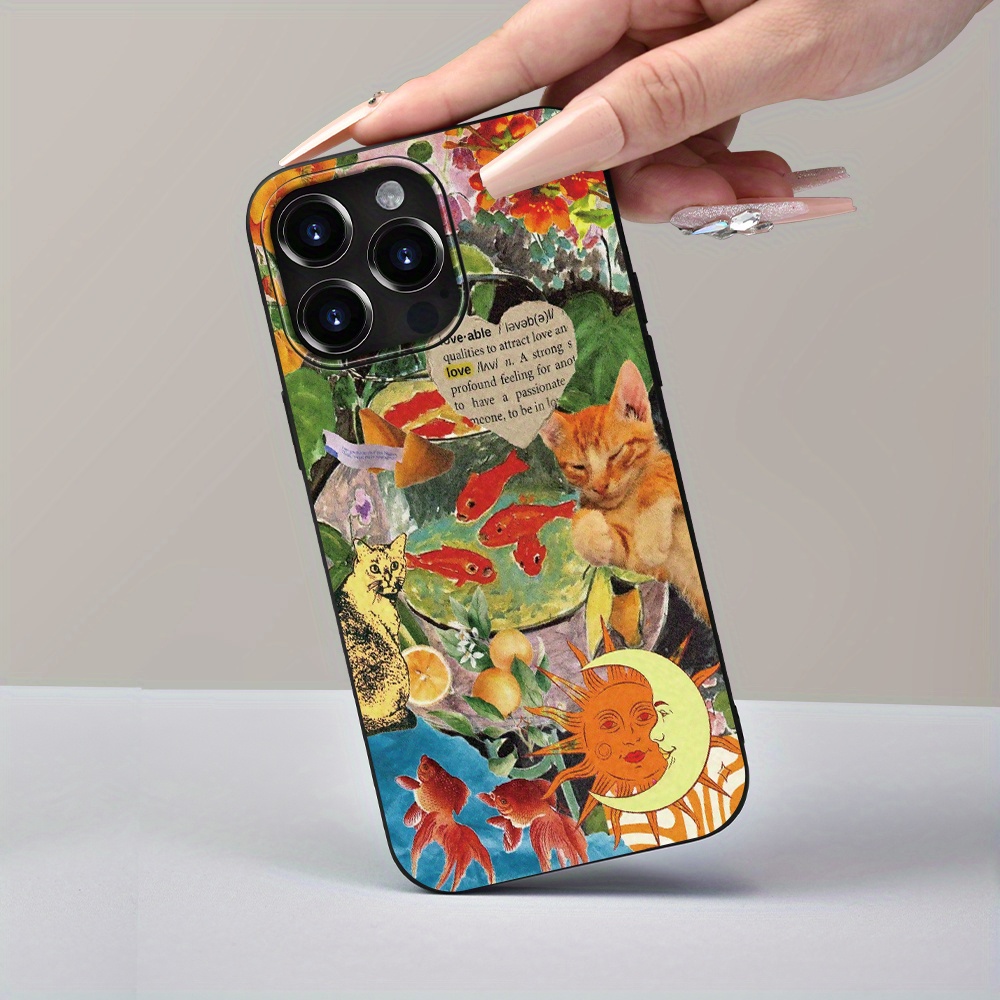 

Summer Style Phone Case With Cartoon Goldfish Pattern Phone Case For Iphone 15/14/13/12/11/xs/xr/x/7/8/mini/plus/pro Max/8plus/8/7plus