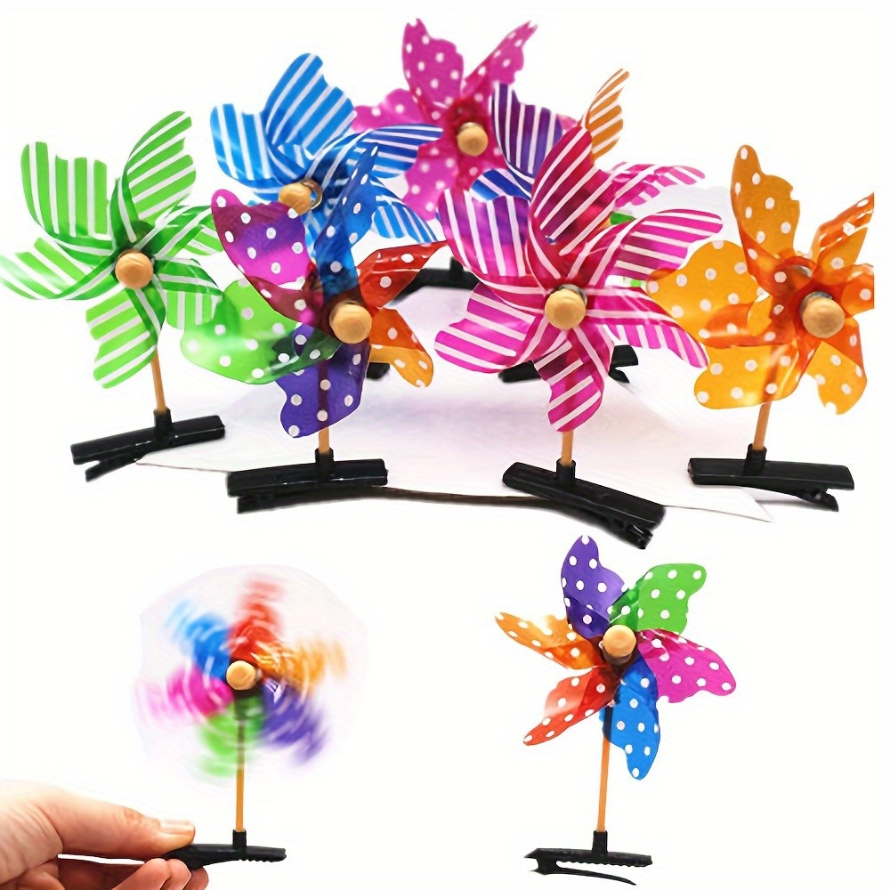 

8pcs Hairpin Set - Decorations For & Summer , Batteries