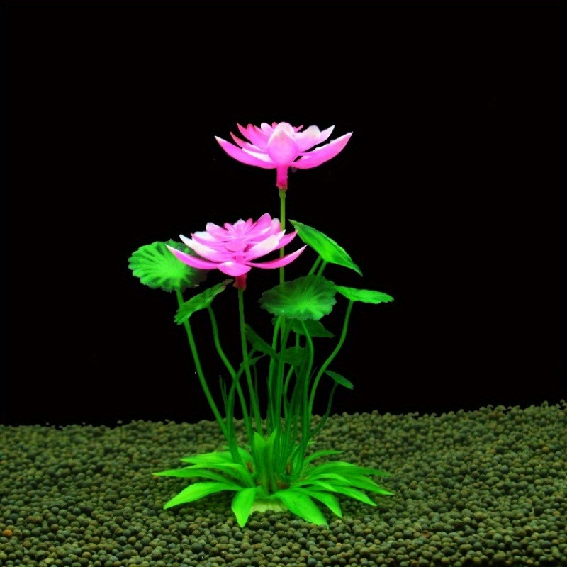 Artificial Aquarium Plants, Colorful Plastic Water Grass, Lifelike Underwater Fish Tank Landscape Decor, Simulation Aquatic Decoration Accessories