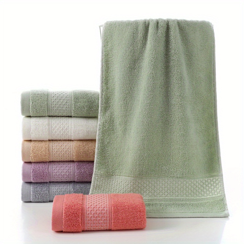

1pc Thickened Towels, Soft Absorbent Quick-drying Bathroom Towels, Home Bathrooms, Beach Towels, Hotel Towels, Bathroom Supplies