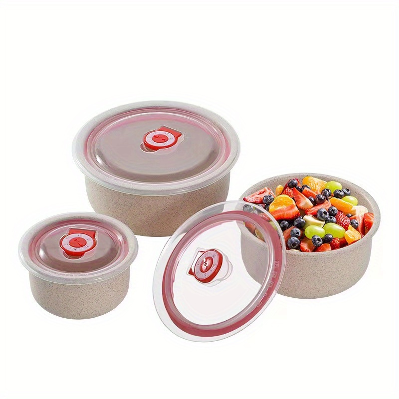 popular   3pcs set high quality wheat straw bowls microwave safe   lunch bento boxes rice     details 0