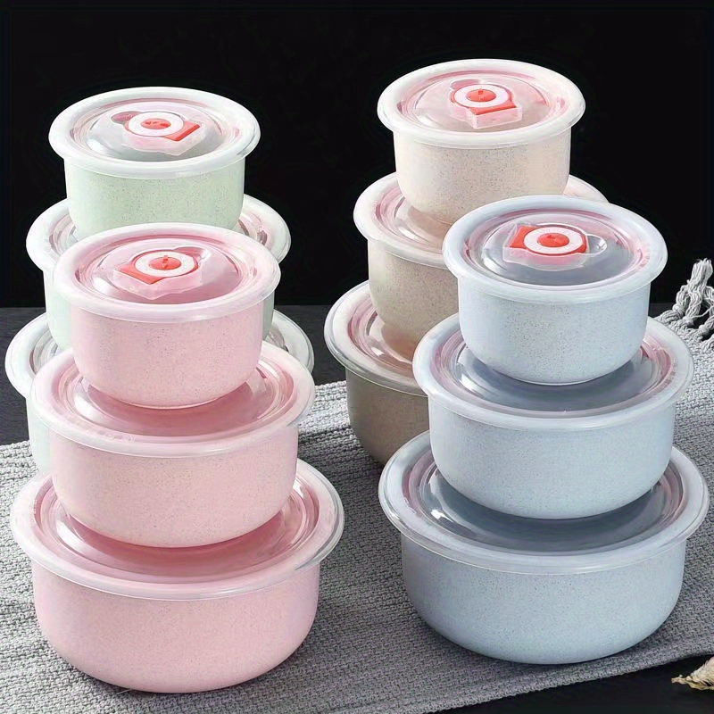 popular   3pcs set high quality wheat straw bowls microwave safe   lunch bento boxes rice     details 9