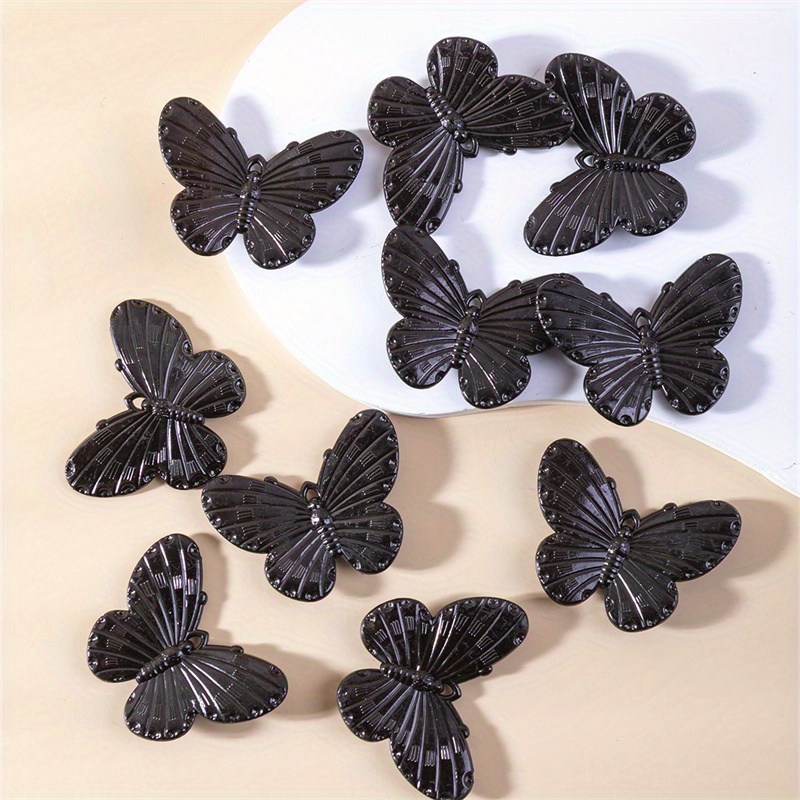 Image of 10pcs Black Resin Charms, Animal Pendants For Making - Ideal For Keychains And Bracelets