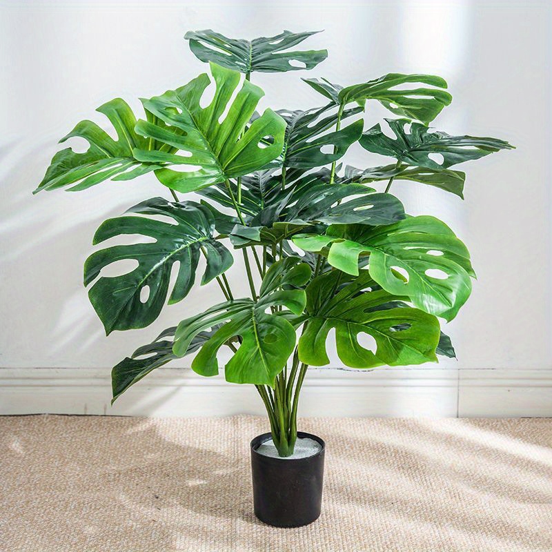 

1pc Artificial , Faux Greenery Plant, Style Office Desk & Living Room Decor, Decor