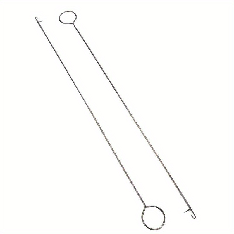 

1/2pcs Aiguille à coudre en inoxydable à loquet tissu, sangles, ceintures, d'outils d'artisanat faits - Tailles S/M (6.9in/10.6in)