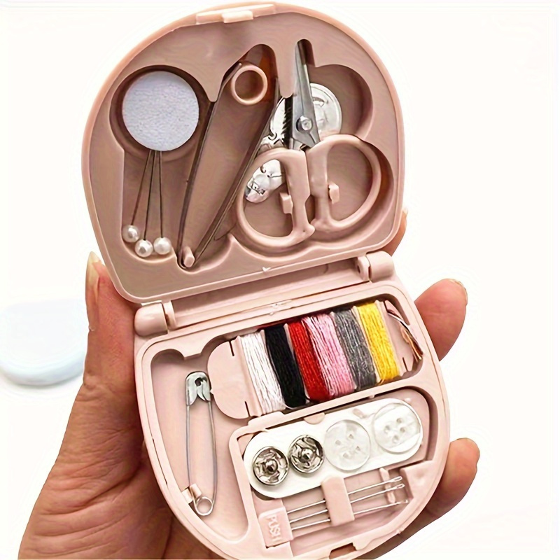 

Portable Sewing Kit , & Thread - /lotus Sewing Box For
