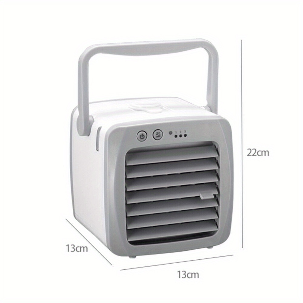 

Compact Portable Mini Ac Air Conditioner Fan With Humidifier – Usb Powered, 3-in-1 Cooling & Humidifying, Quiet , Ideal For Bedroom & Office Desk, White, Portable Air Conditioner|| Construction