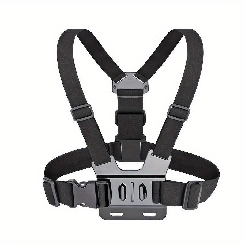 

Adjustable Chest Mount Harness For Gopro Hero 11-2, Black, Secure And Comfortable Strap For Hands-free Action Shots