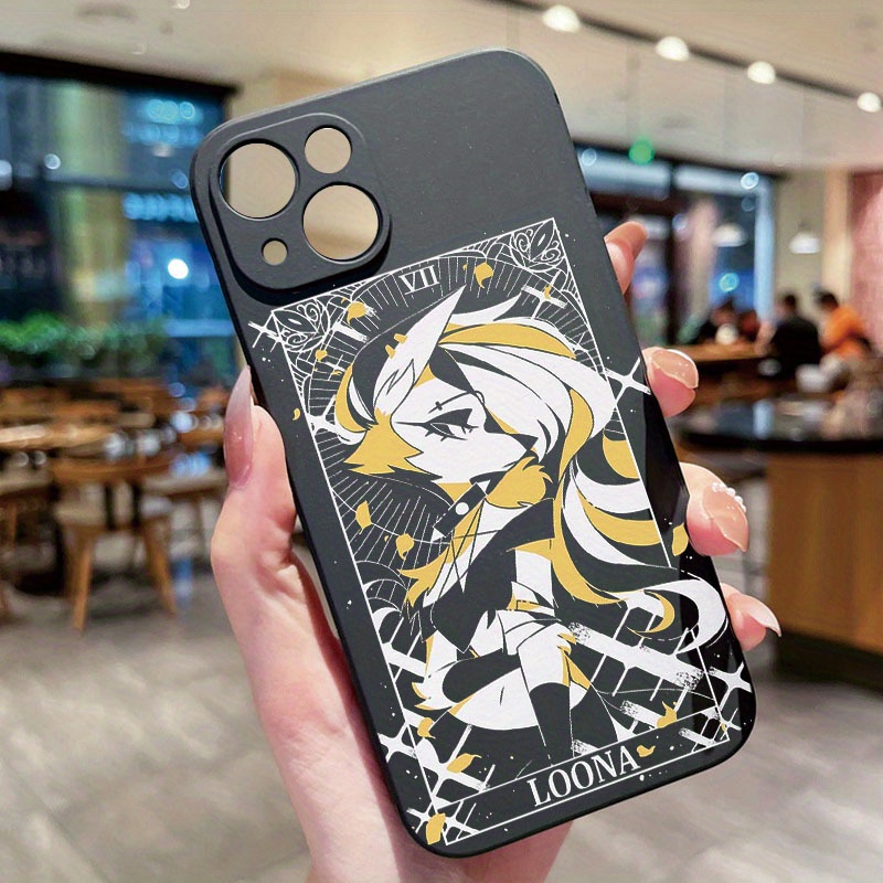 

Loona Anime Protective Phone Case For 11 12 13 Pro Max Xr, Shockproof Tpu Anti-fall Aesthetic Cover, Durable Cartoon Character Gift For Friends