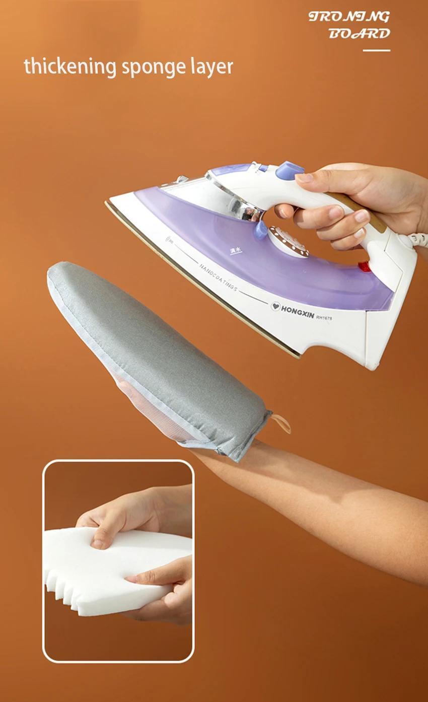 1pc   ironing pad cover washable anti   mini portable heat resistant ironing board protector no electricity needed for household clothes and suits details 6