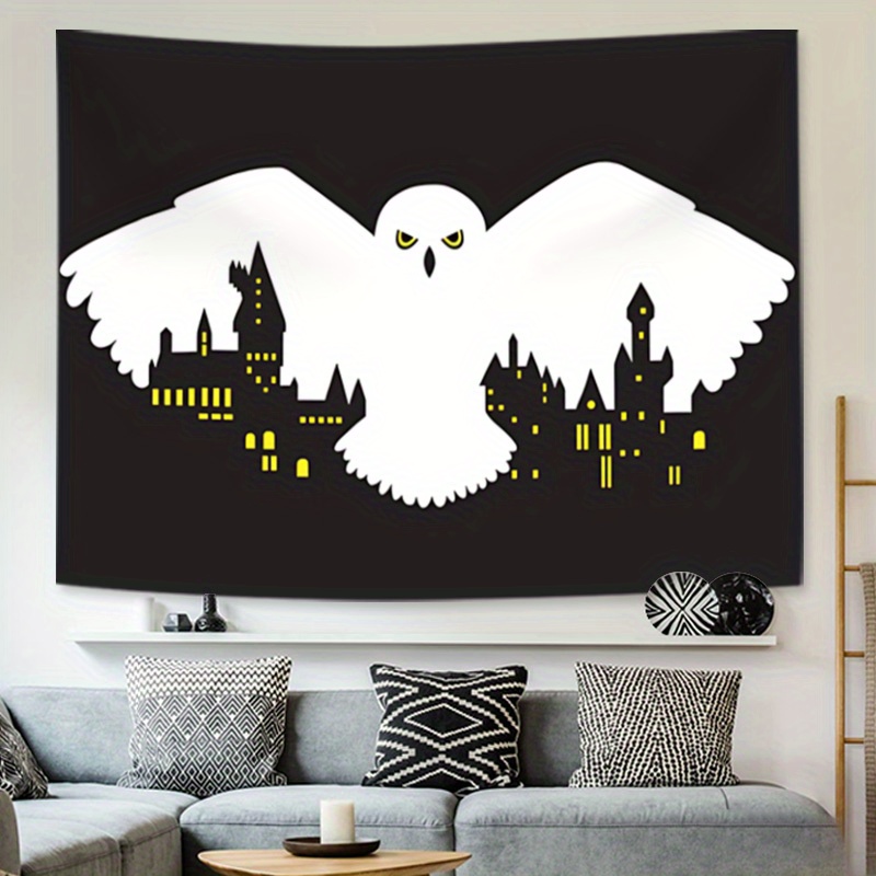 

Polyester Wall Hanging Tapestry, Design, 78x59 Inches, Lightweight Home & Office Decor With Free Installation Kit, Aesthetic Fantasy Artwork Gift For Fans