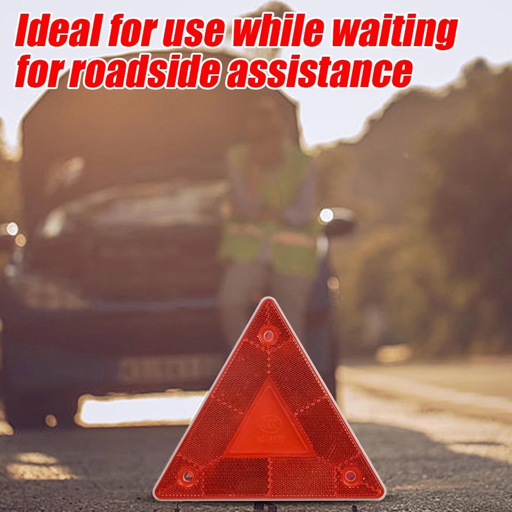 reflective warning s for stop sign safety reflector for trailer truck plate 2pcs 1pc details 1