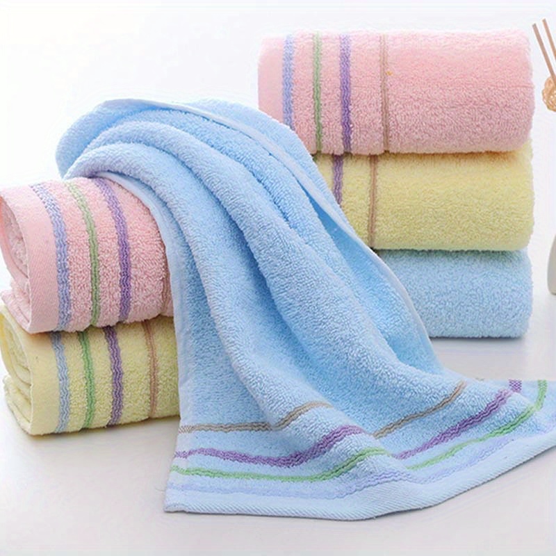 

3pcs Soft Face Towels, Absorbent Cotton Towel Face Towels, Hand Towels For Bathroom Travel Gym Spa Supplies