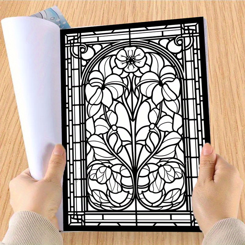 an   version of the innovative 22 page thick   art mandala coloring book perfect as a gift for holidays and birthday parties