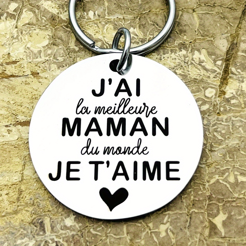 Cadeaux de fête des mères espagnoles pour maman, cadeau de Thanksgiving, de noël, danniversaire, cadeaux pour la journée de  , porte-clés détails 4