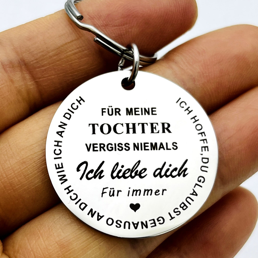 Image of Graduation Gift For Son Daughter Inspirational Gift Keychain Best Gift Idea For Son Daughter Stocking Stuff Birthday Gifts. Suitable For Men And Women.