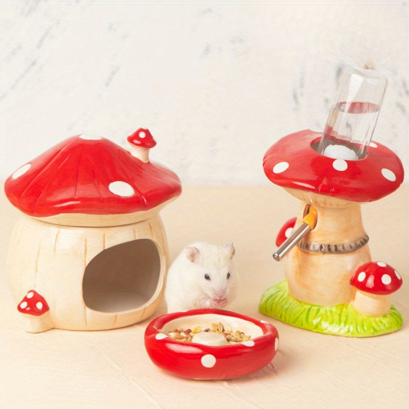 

1pc Pet Ceramic Nest Hamster Furniture Sleeping Nest House Pet Supplies