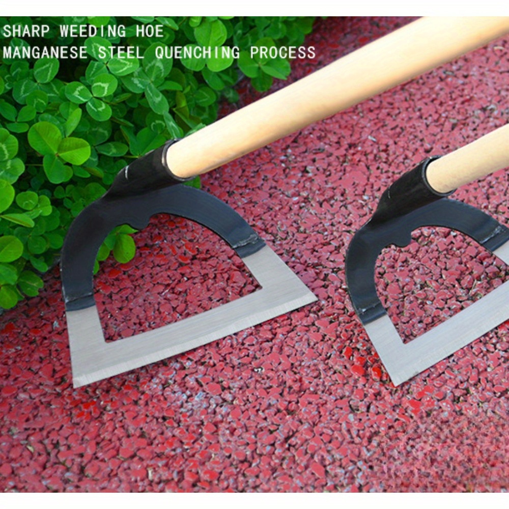 

Manganese Steel Hollow Hoe For Agricultural Weeding And Weeding Tools - Large, Thickened, And Sharp For Outdoor Use