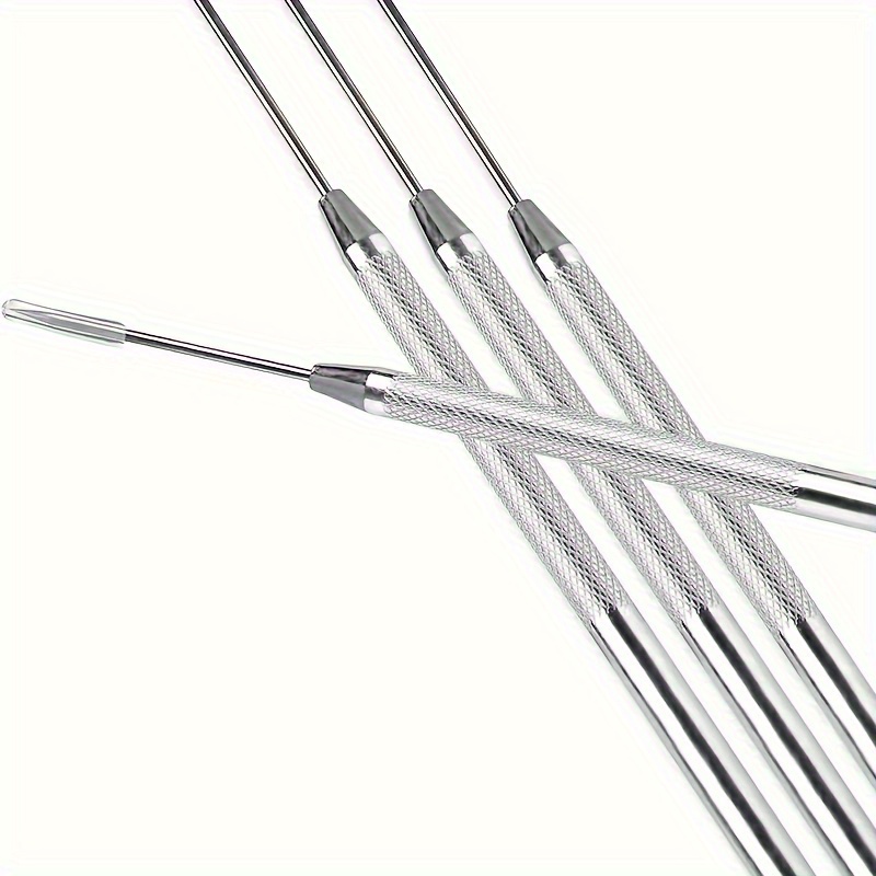 

Jeux de 4 pièces de needles en aluminium léger, outils de poterie métalliques ultra-légers, aiguilles de détail pour la de l' douce pour les artisanats artistiques