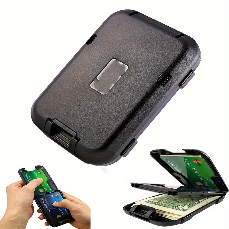 eine schlanke brieftasche rfid schutz; ultradnner - Temu Germany