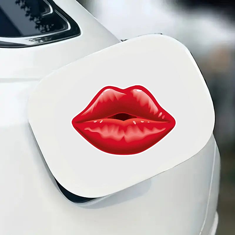 

Red Lips Love Vinyl Car Stickers For Laptop Water Bottle Car Truck Van Suv Motorcycle Vehicle Paint Window Decals Auto Accessories