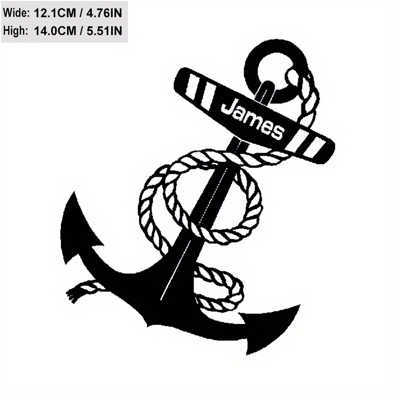 

Customized Anchor Sticker For Cars Laptops