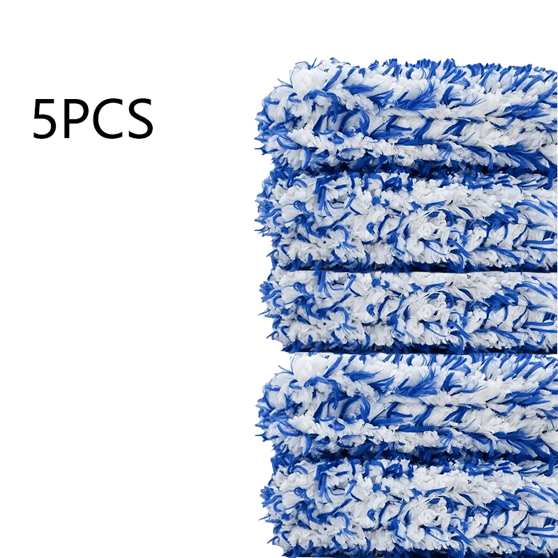 Image of 2/5pcs Thickened Absorbent Car Wash Gloves, Scratch-free Soft Fiber For Auto & Home Use, Great Father's Day & Mother's Day Gift