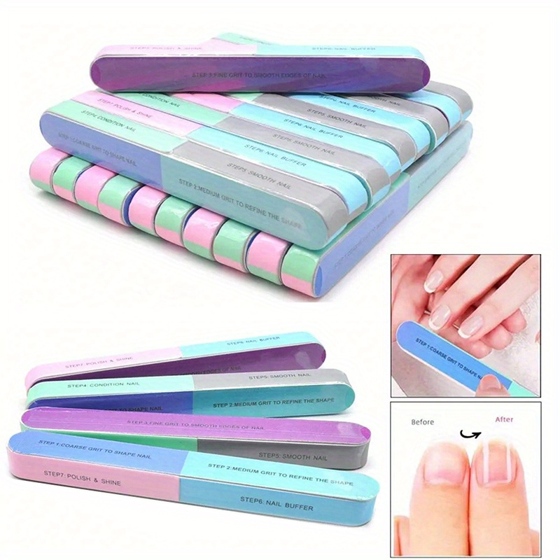 

Nail Buffers For Multi-functional Nail Polishing, Sanding, And Filing Tools For Nail Care