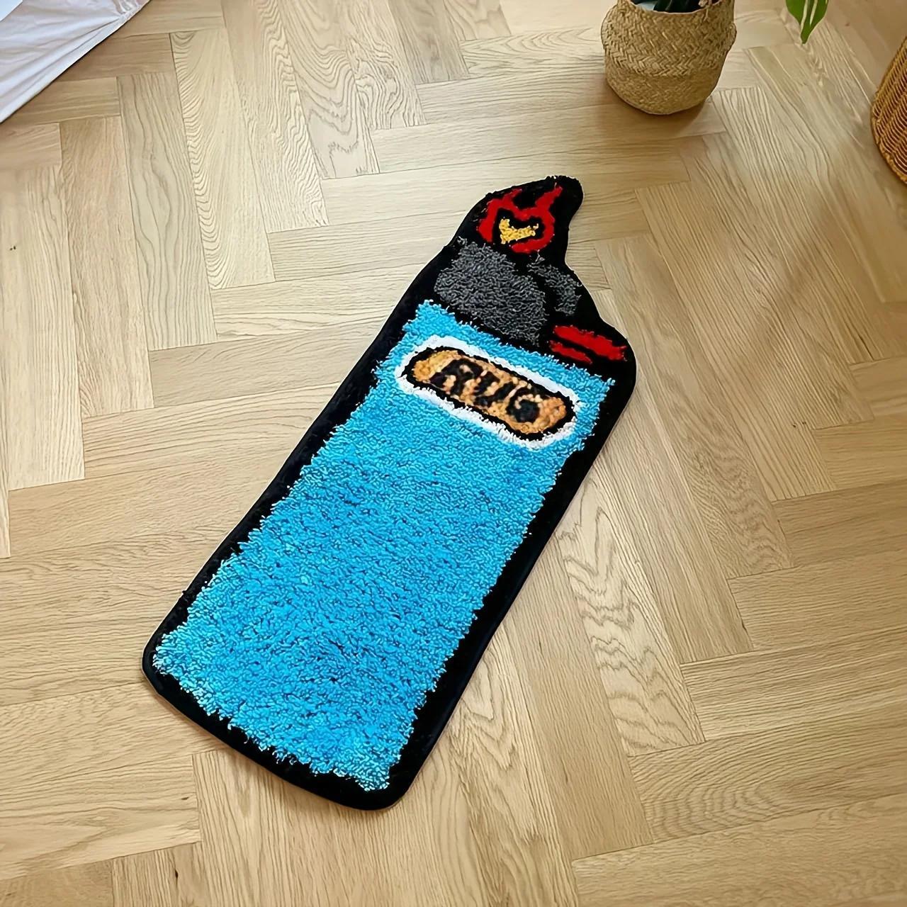 Thickened And Dense With Tpr Anti-slip Bottom, Lighter-shaped Mat, Soft, Comfortable, Non-slip And Absorbent For Bedroom, Living Room Decoration, Bathroom