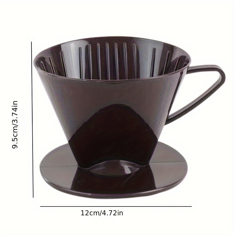 

1pc, Hand Coffee Cup Drip Filter Paper Cup Special Cup Manual Coffee Brewing Filter American Concentration